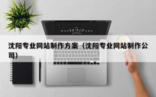 阳泉沈阳专业网站制作方案（沈阳专业网站制作公司）